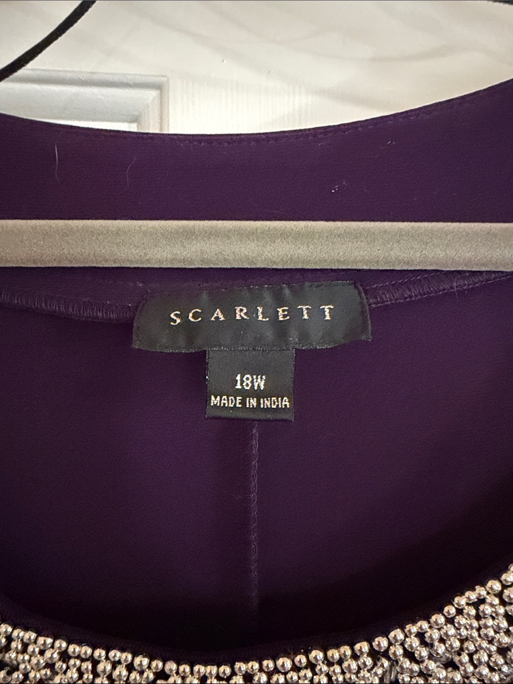 Scarlett Eggplant 2 Piece Dress Set - Picture 5 of 9